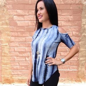 Cold Shoulder Tunic